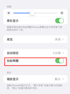 扶余苹果授权维修站分享iPhone轻点无法唤醒怎么办