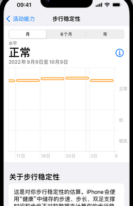 扶余iPhone手机维修如何在iPhone开启'步行稳定性通知'