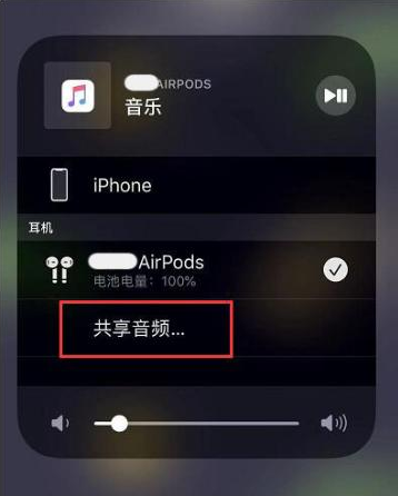 扶余苹果14音频维修点分享iPhone14音频共享设置方法 