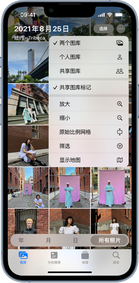 扶余苹果手机维修分享升级 iOS 16.1 后，如何设置或加入 iCloud 共享照片图库 