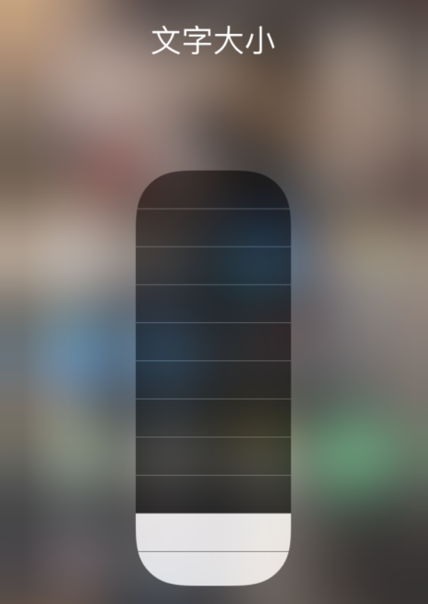 扶余苹果手机维修分享小技巧：在 iPhone 控制中心快速调节字体大小 