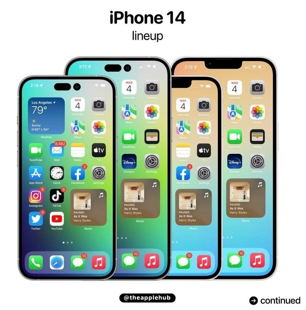 扶余苹果14维修分享iPhone 14全家福 